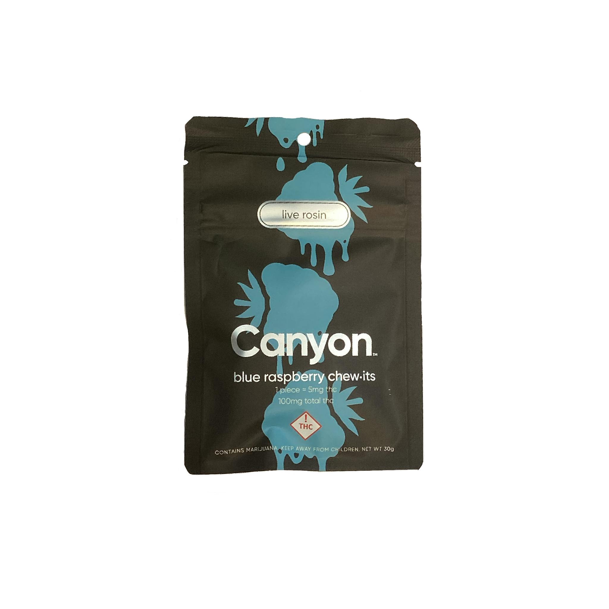 Canyon | 100mg Chew-Its | Blue Raspberry