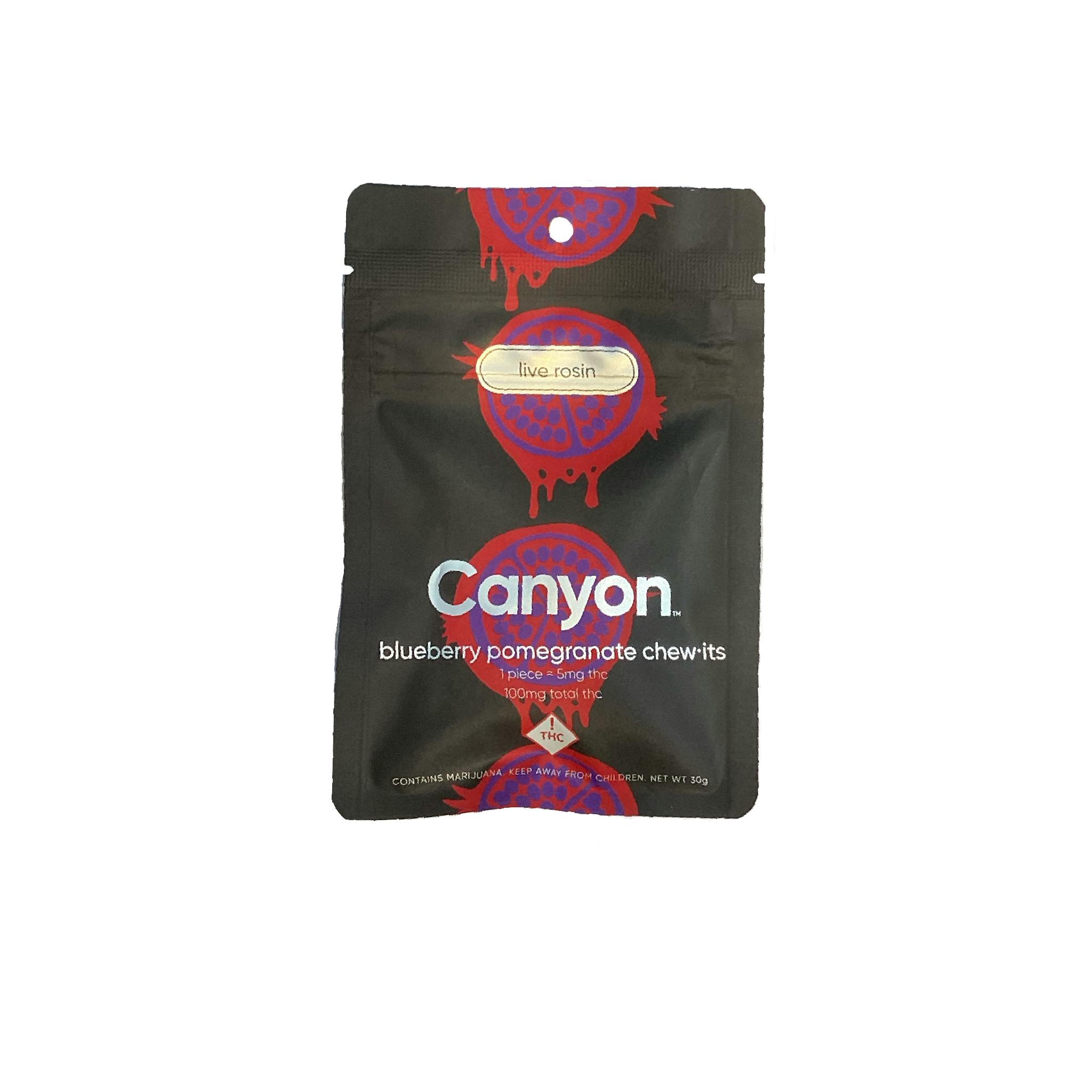 Blueberry Pomegranate Chew Its | Gummies | 20pk | 5mg/ea