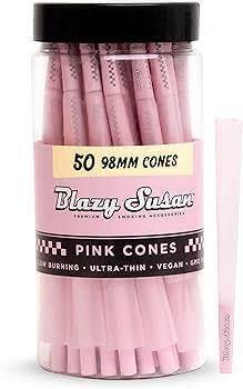 Blazy Susan - Pink 98mm Cones 50ct