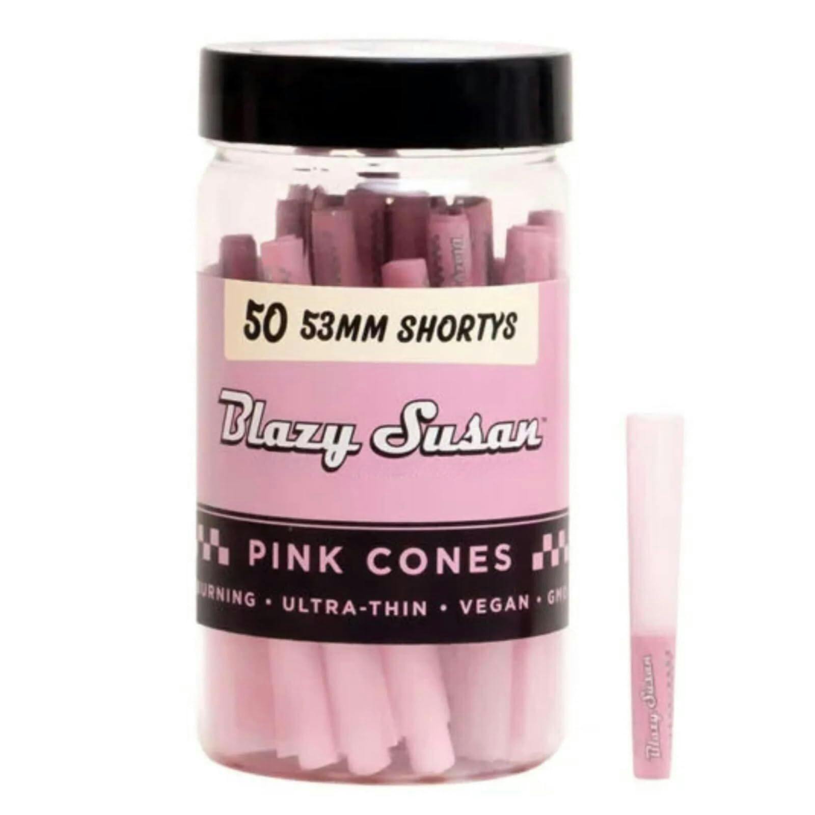Blazy Susan - Pink 53mm Shorty Cones