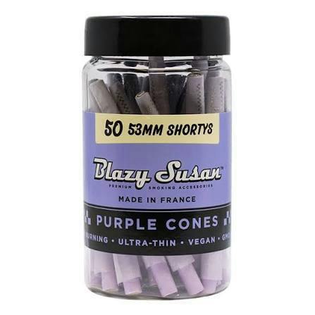 Blazy Susan - Purple 53mm Shorty Cones