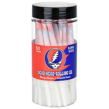 Blazy Susan x Grateful Dead | King Size Cones | Rolling Papers | 3ct