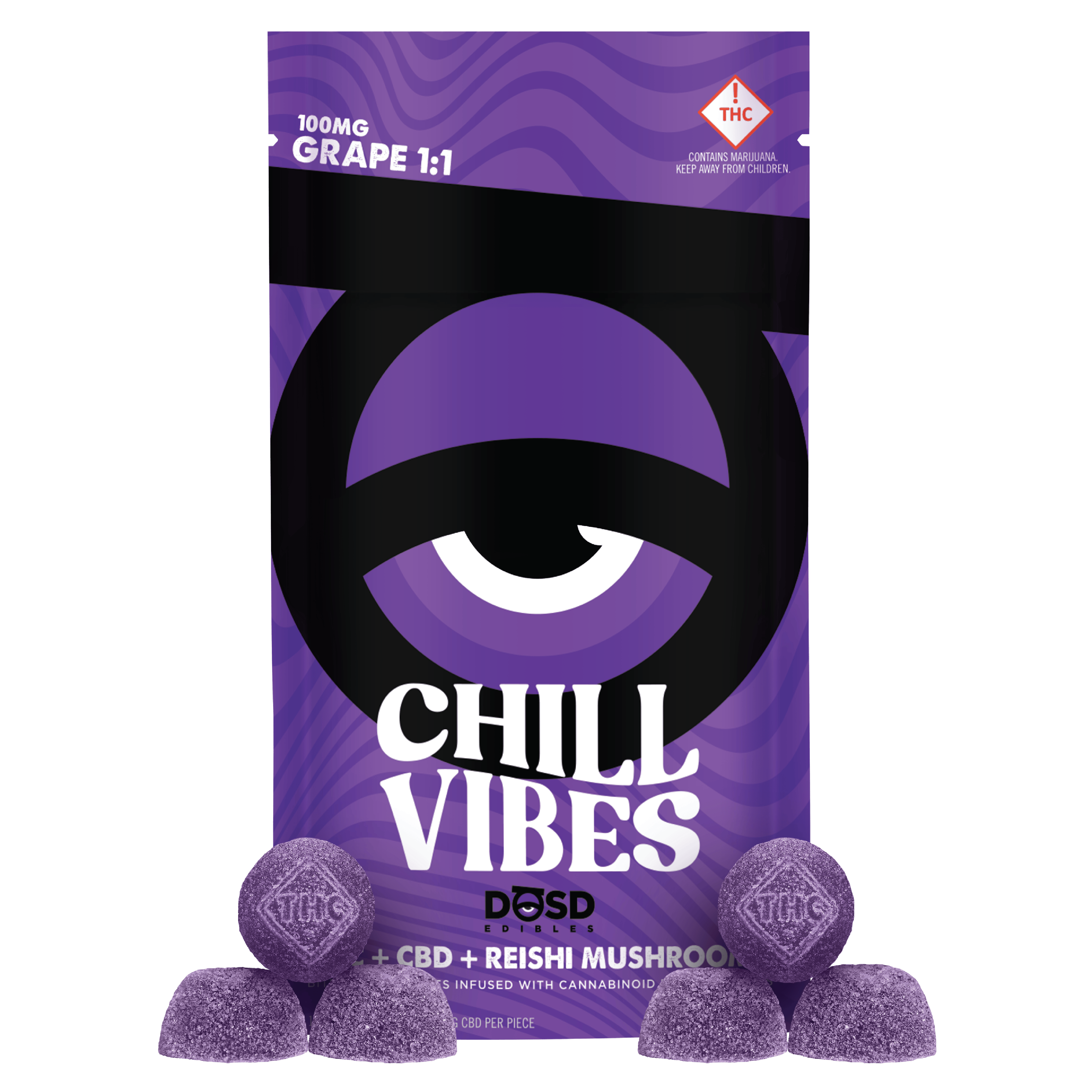 Nano Bites - Grape 1:1 - 100mg