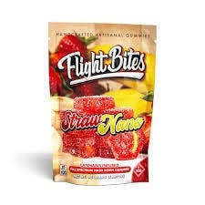 Rosin Gummy- 100mg Flight Bites- StrawNana