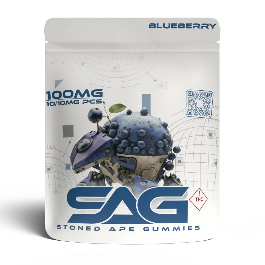 100mg Blueberry Gummies