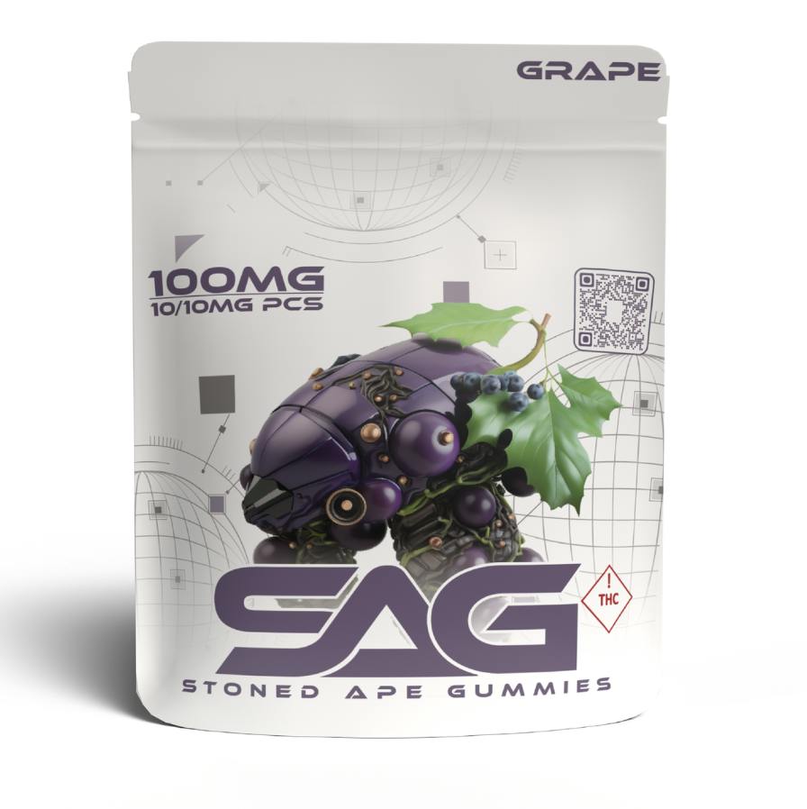 100mg Grape Gummies