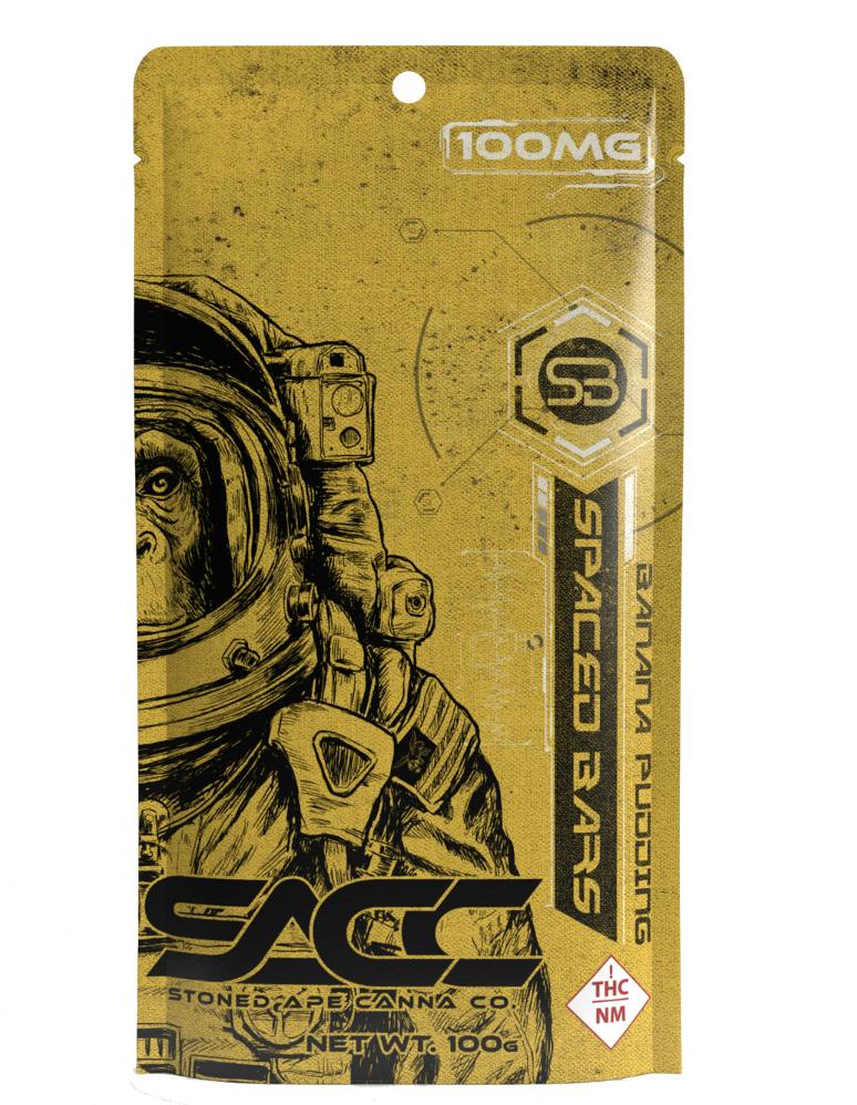 100mg Banana Pudding Spaced Bar