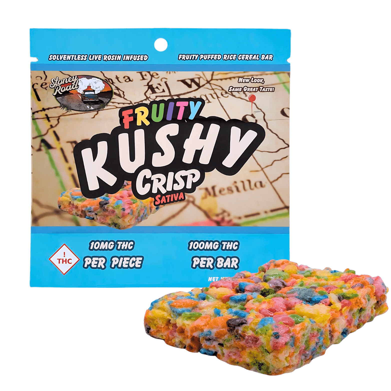 Stoney Road | 100mg Kushy Crisp | Fruity