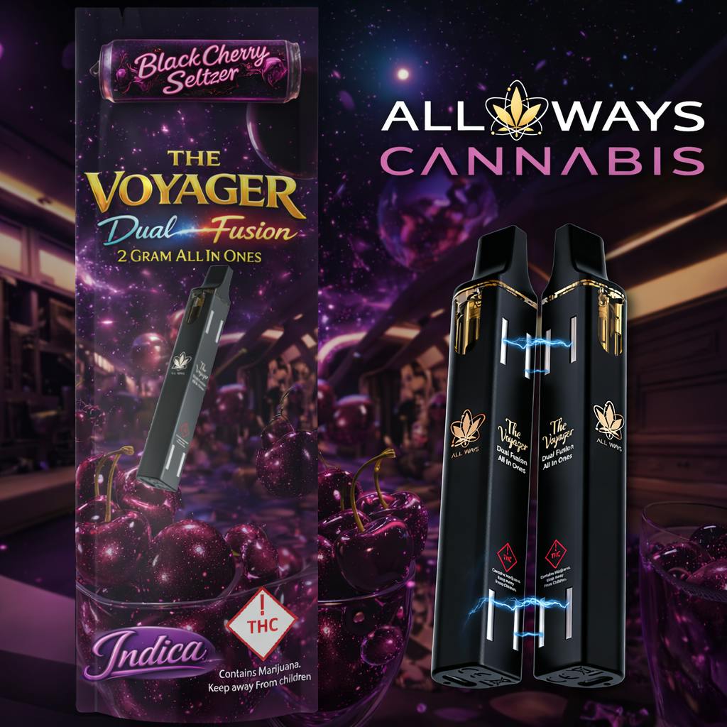 2G Dual Fusion All in One | The Voyager | Black Cherry Gelato (Indica)