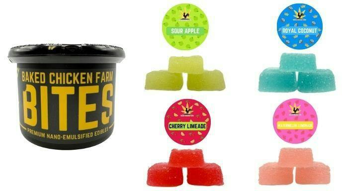 BCF | 100mg/5mg piece NANO Bites| Cherry Lime