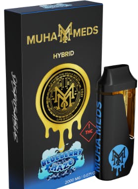 Muha Meds | Blueberry Haze | Disposable | 2g by Muha Meds