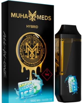 Muha Meds | Apple Gelato Ice | Disposable | 1g by Muha Meds