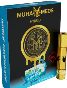 Muha Meds | Apple Gelato Ice | Cartridge | 1g by Muha Meds