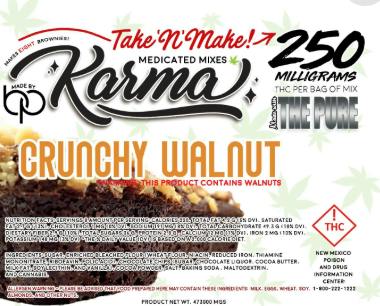 BP | Take n Bake- Brownie Walnut Mix - 250mg (REC Dose)