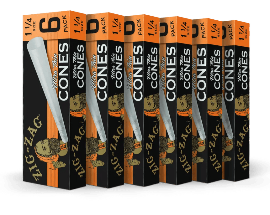 Zig-Zag - Ultra Thin 1 1/4 Cones