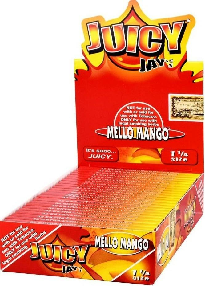 Mello Mango 1 1/4 Rolling Papers | Accessories by Juicy Jay's