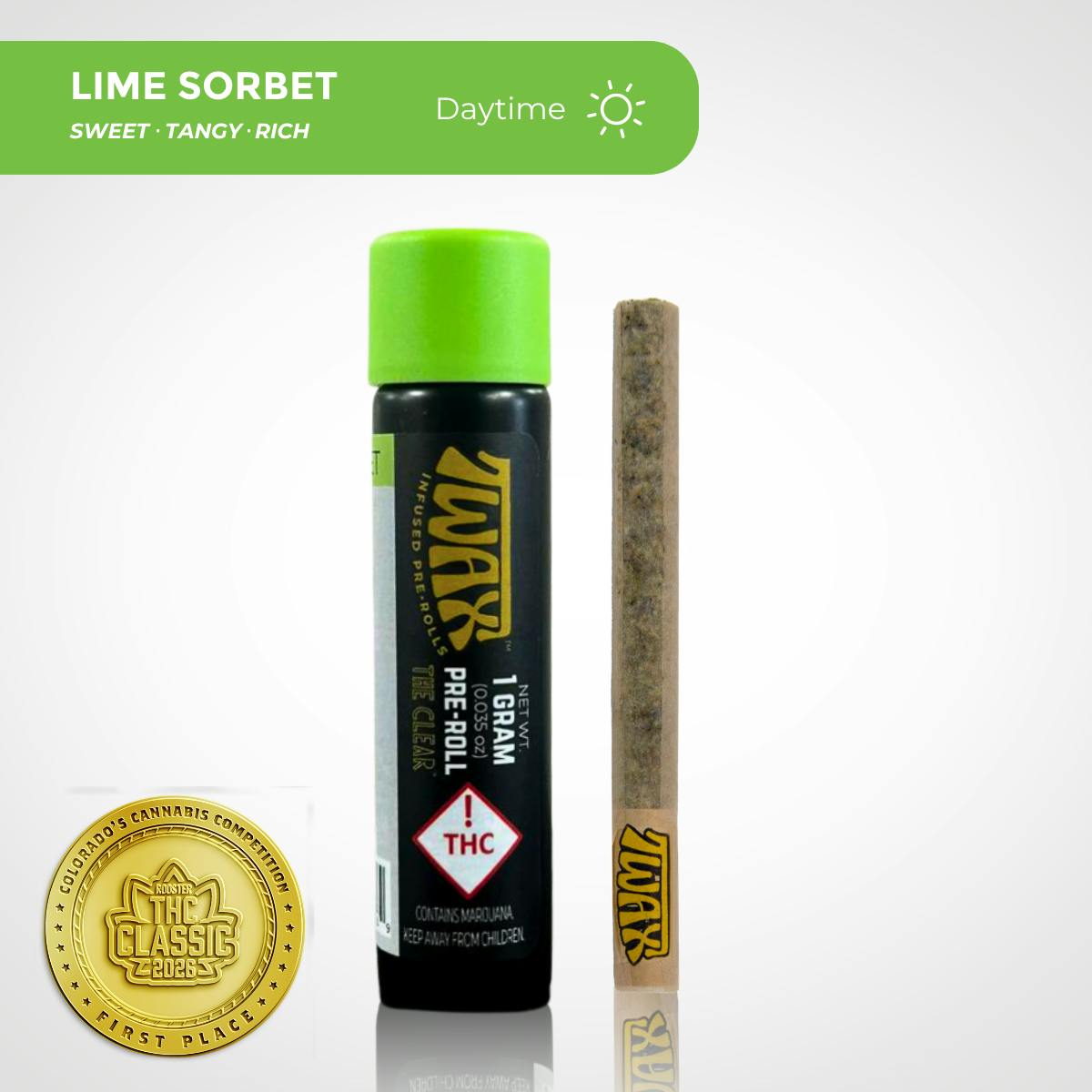 lime sorbet | Infused Joints | 1g | 2pk