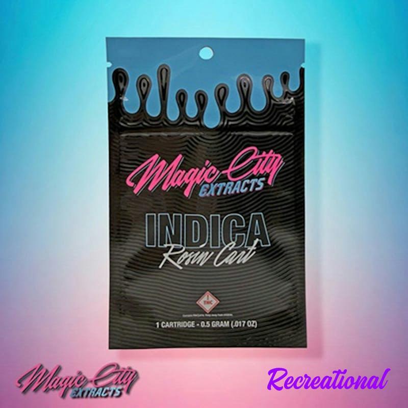 Magic City - Black Maple -Live Rosin 500mg Cart -REC