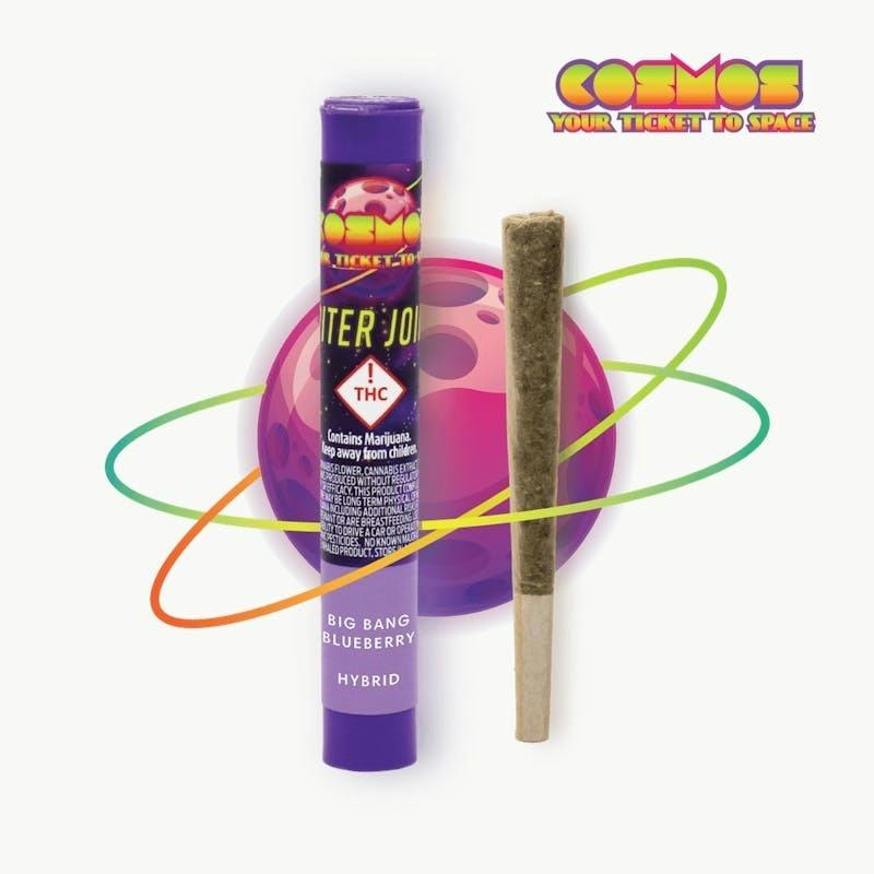 Jupiter Joint Infused Indica 1g Pre-roll Blackberry Borealis