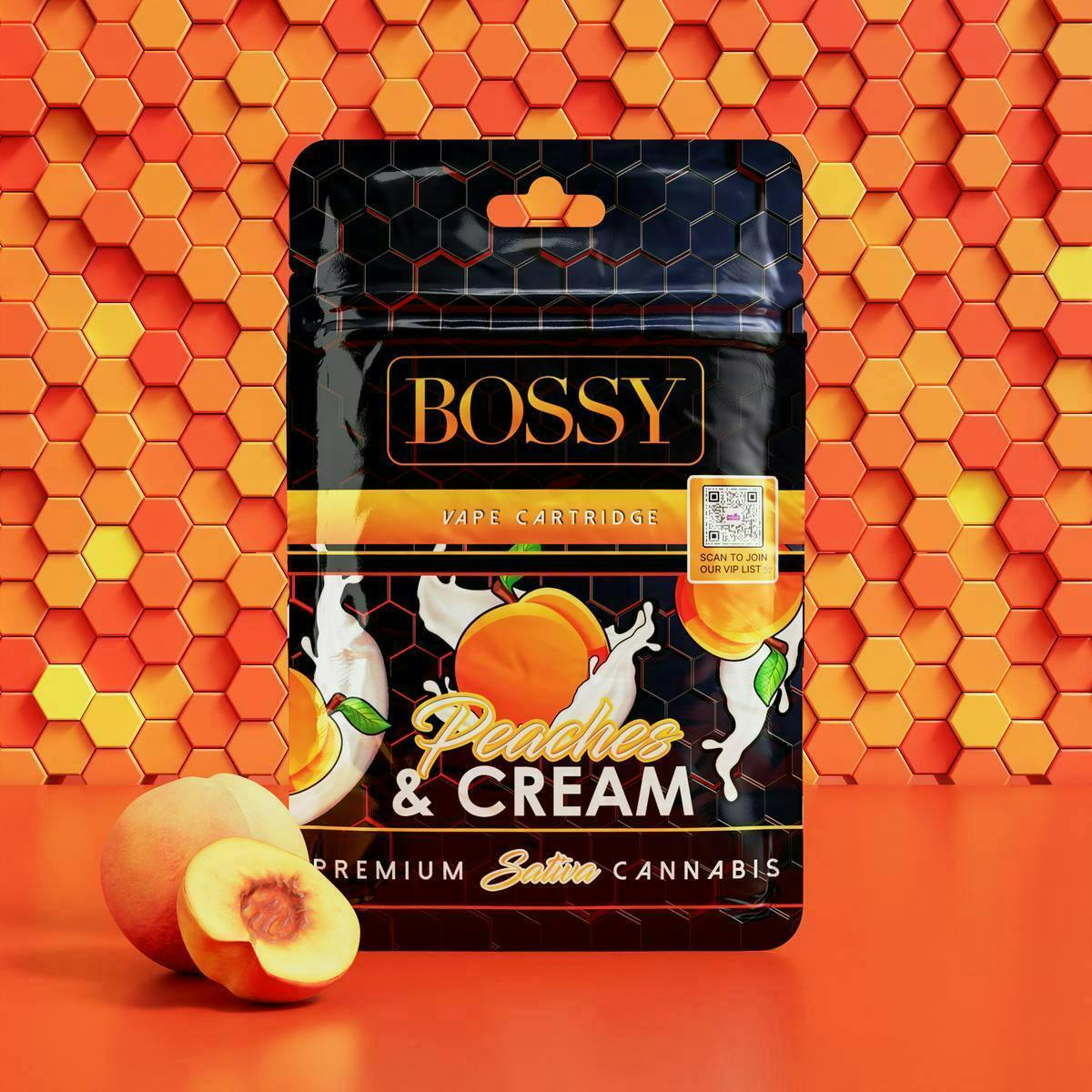 Bossy | Peaches and Cream | Cartridge | 1g