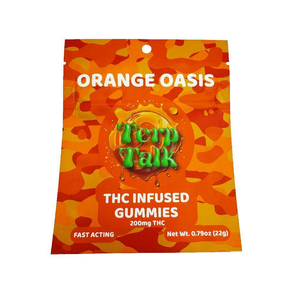 Orange Oasis Gummies | 200mg | 10ct | 20mg/ea
