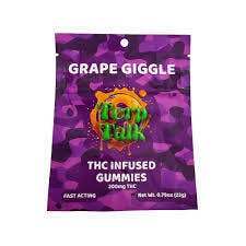 Terp Talk - Grape Giggle - 200MG Gummies (REC)