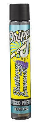 Drippy J's - Blueberry Lemonade - 1.25g Infused Pre Roll