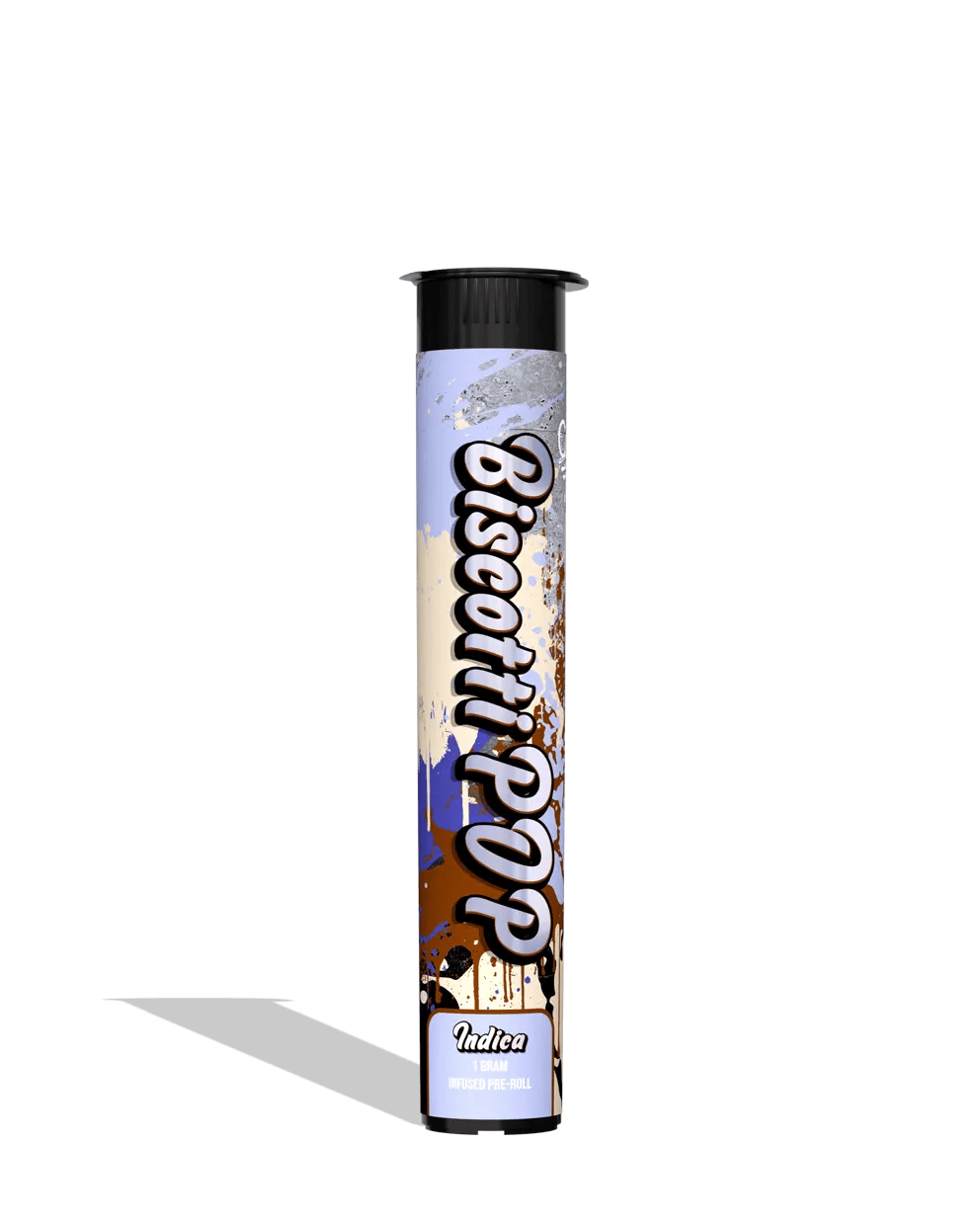 My Zypp Stikks | Biscotti Pop | 1g Infused Pre Roll | Indica (MED)