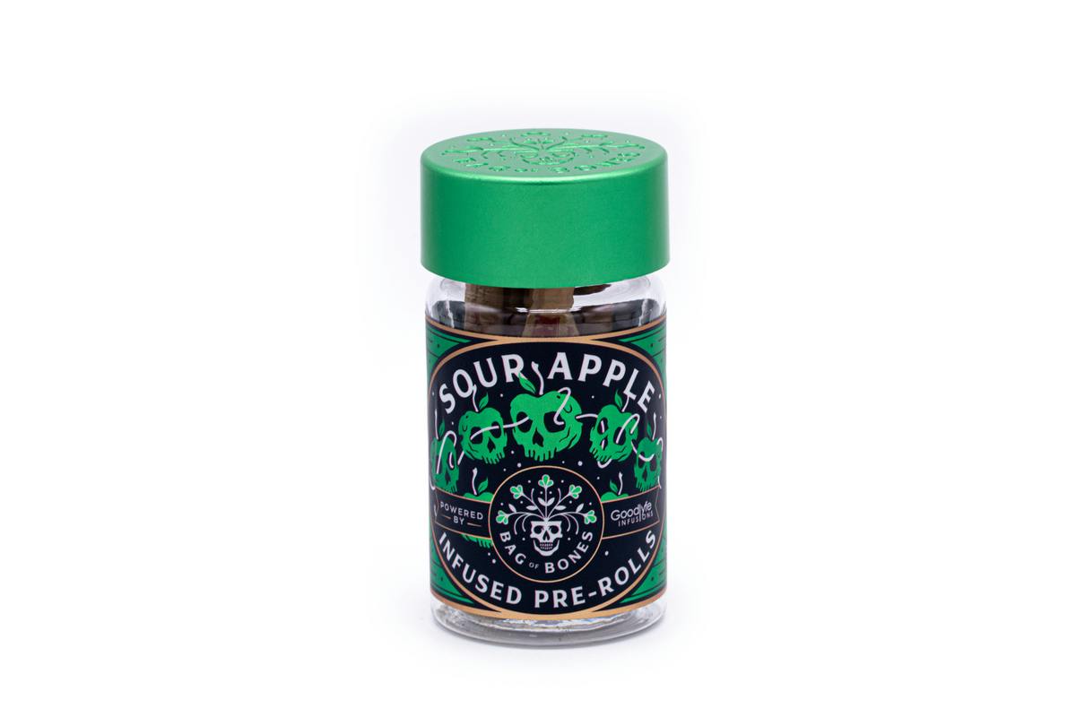 Sour Apple | Infused Minis | 0.55g each | 5pk by Goodlyfe Farms
