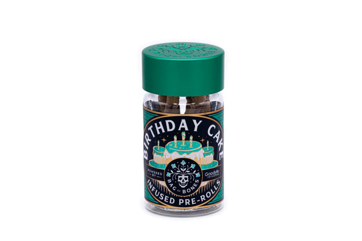 Birthday Cake | Infused Minis | 0.55g each | 5pk by Goodlyfe Farms