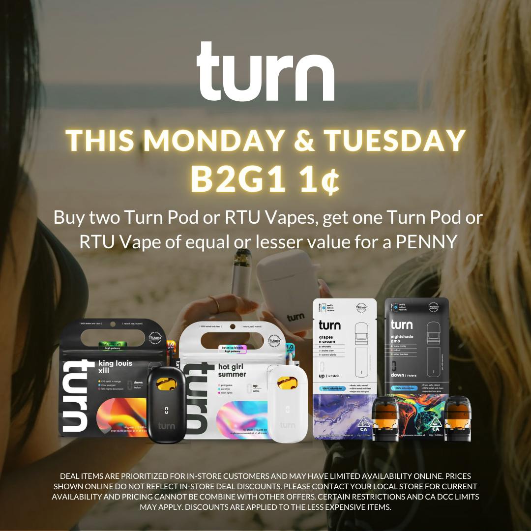 Turn -: Ashe X Turn Mon & Tues 🔥- Pay Less More Weed💨