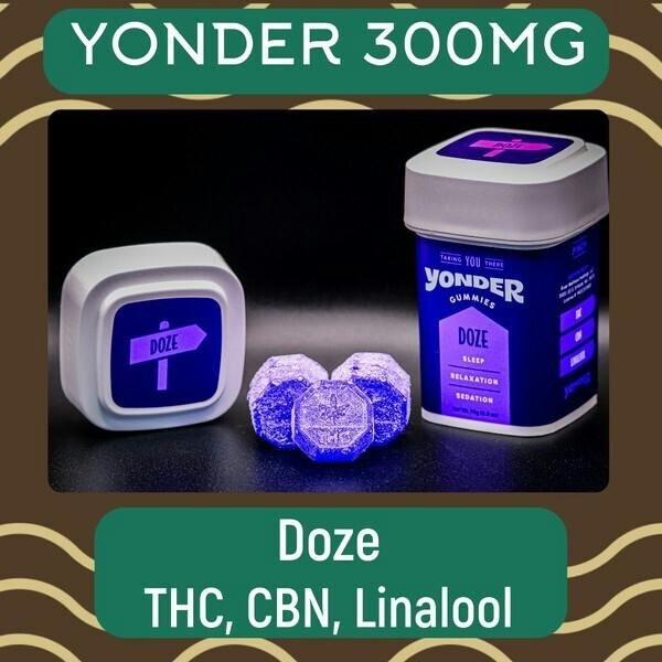 Yonder | Pomegranate | 300mg DOZE Gummies 10pk by Yonder