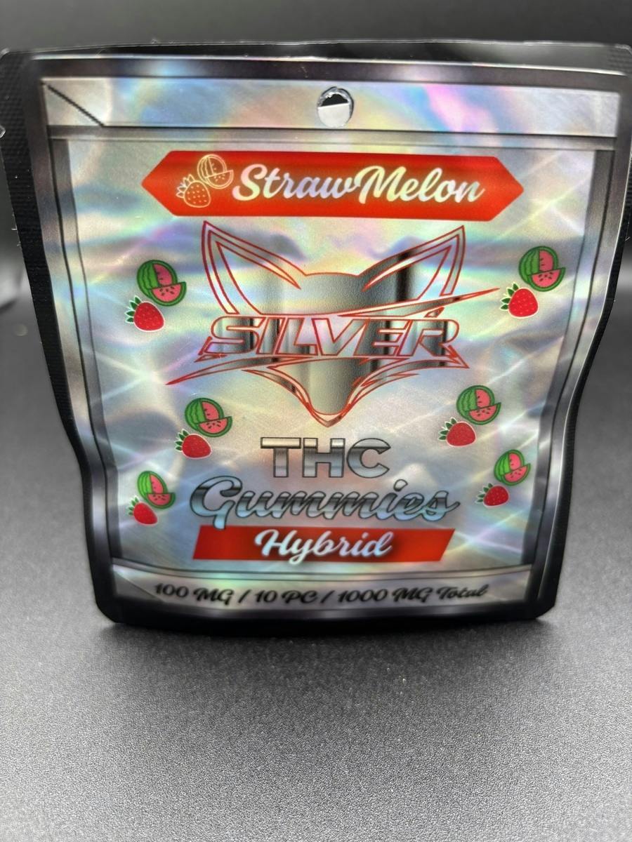 1000mg Gummies - Strawmelon - Silver Fox