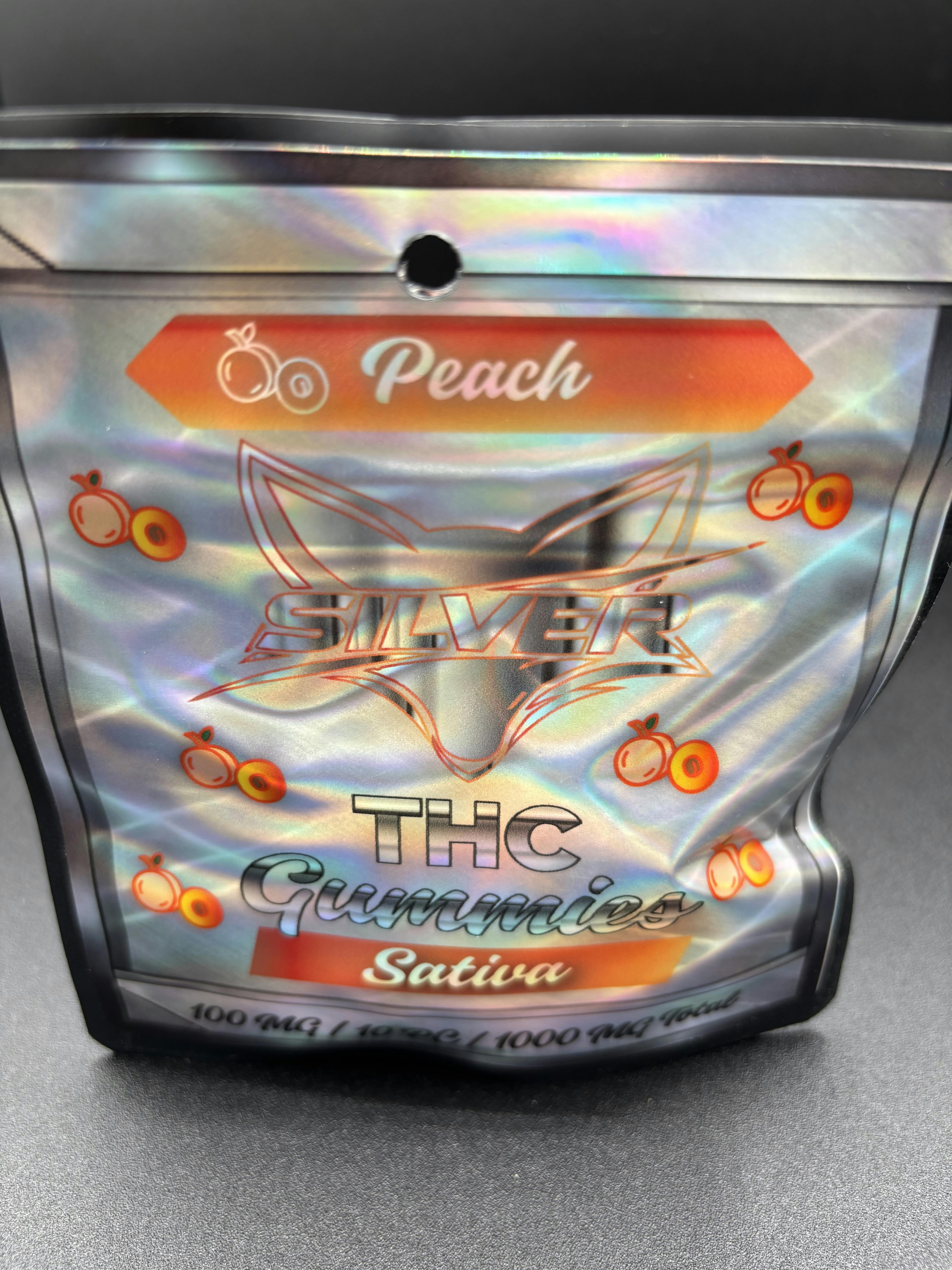 Peach Silver Fox