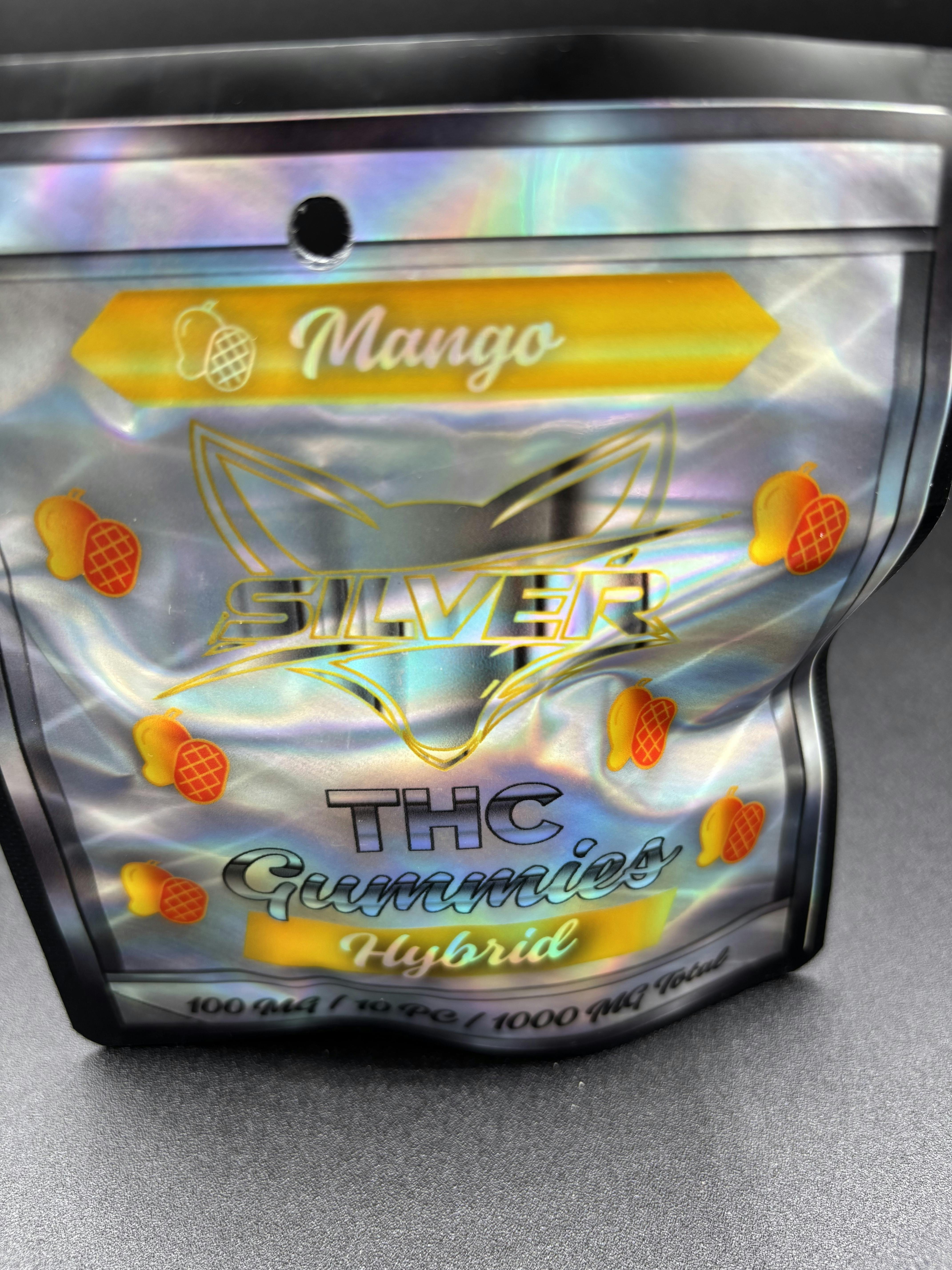 1000mg Gummies -Mango- Silver Fox