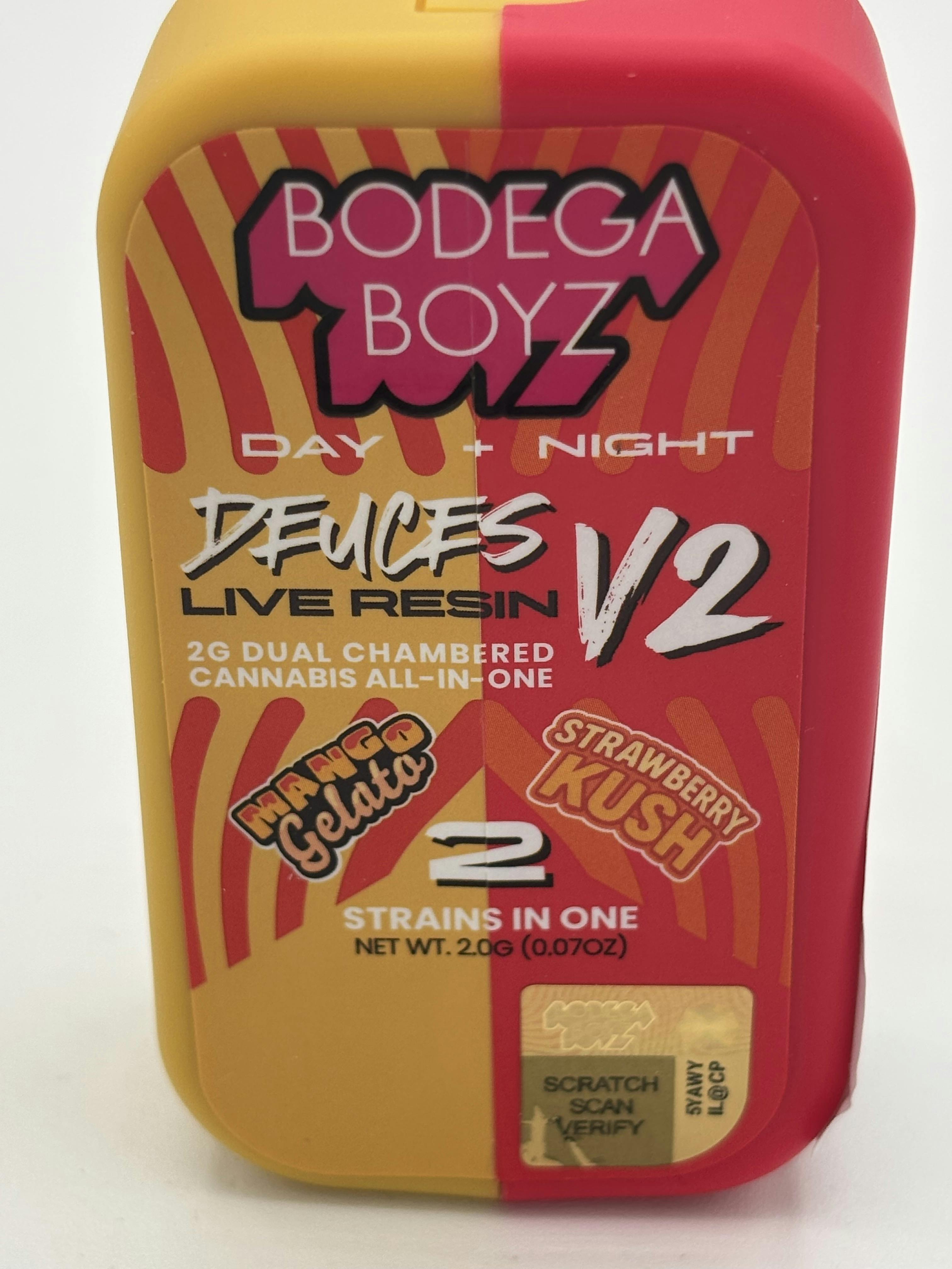 Bodega Boyz | Deuces | Mango Gelato + Strawberry Kush | Disposable | 2g