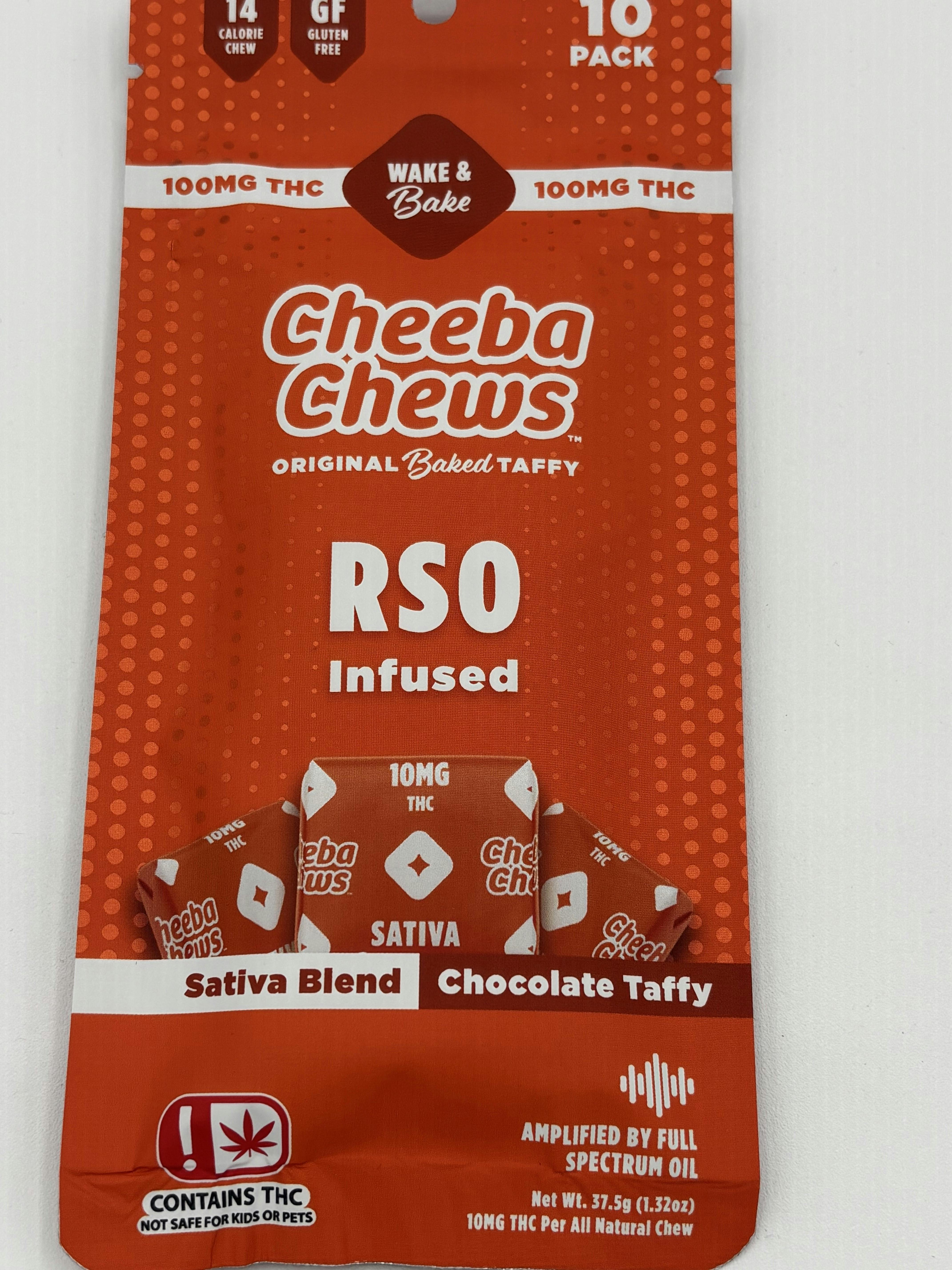 Sativa Chocolate Taffy Chews | 100mg