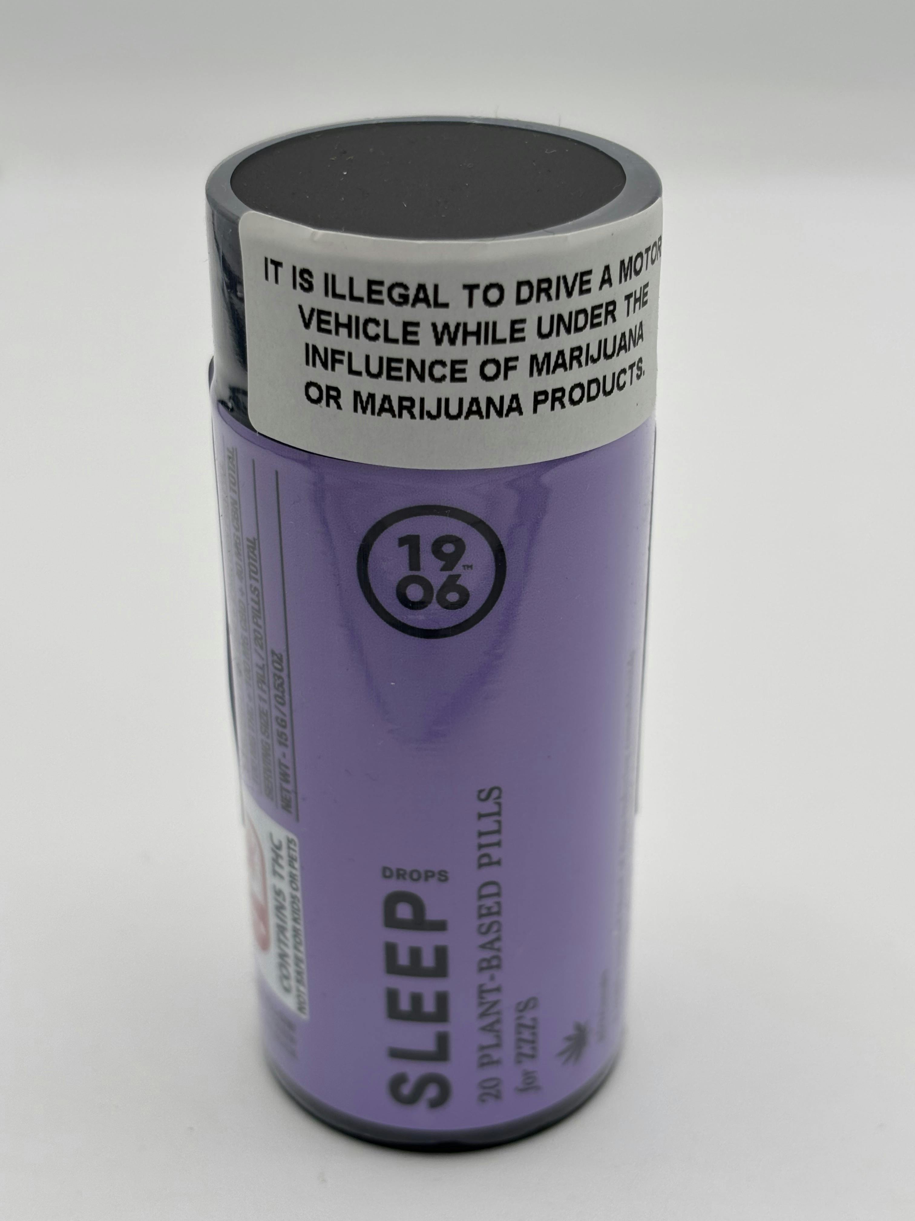 1906 Sleep Tins- 100mg | 100mg CBD | 40mg CBN