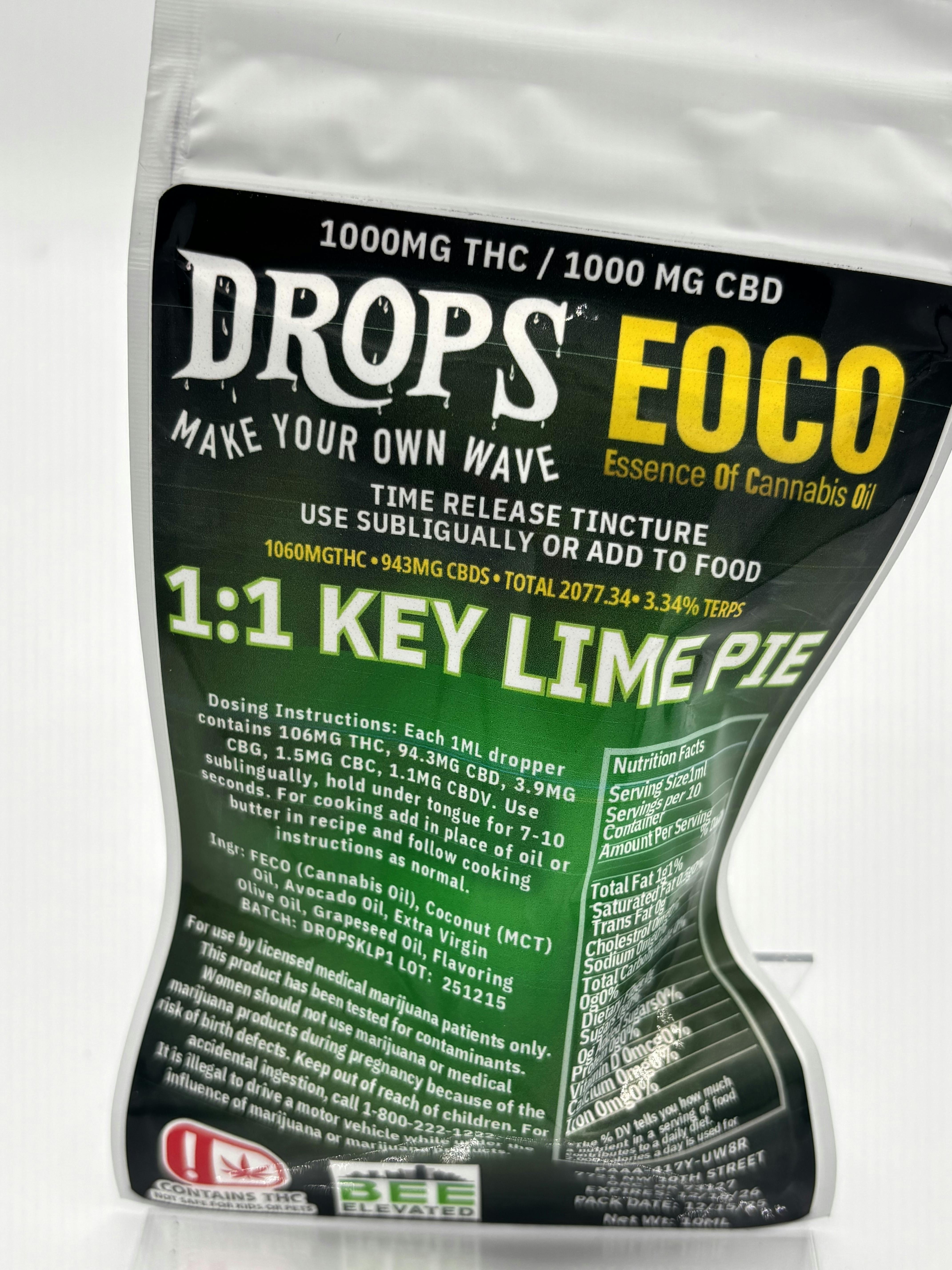 Tincture - Drops Full Spectrum Time Release Tincture 1000MG