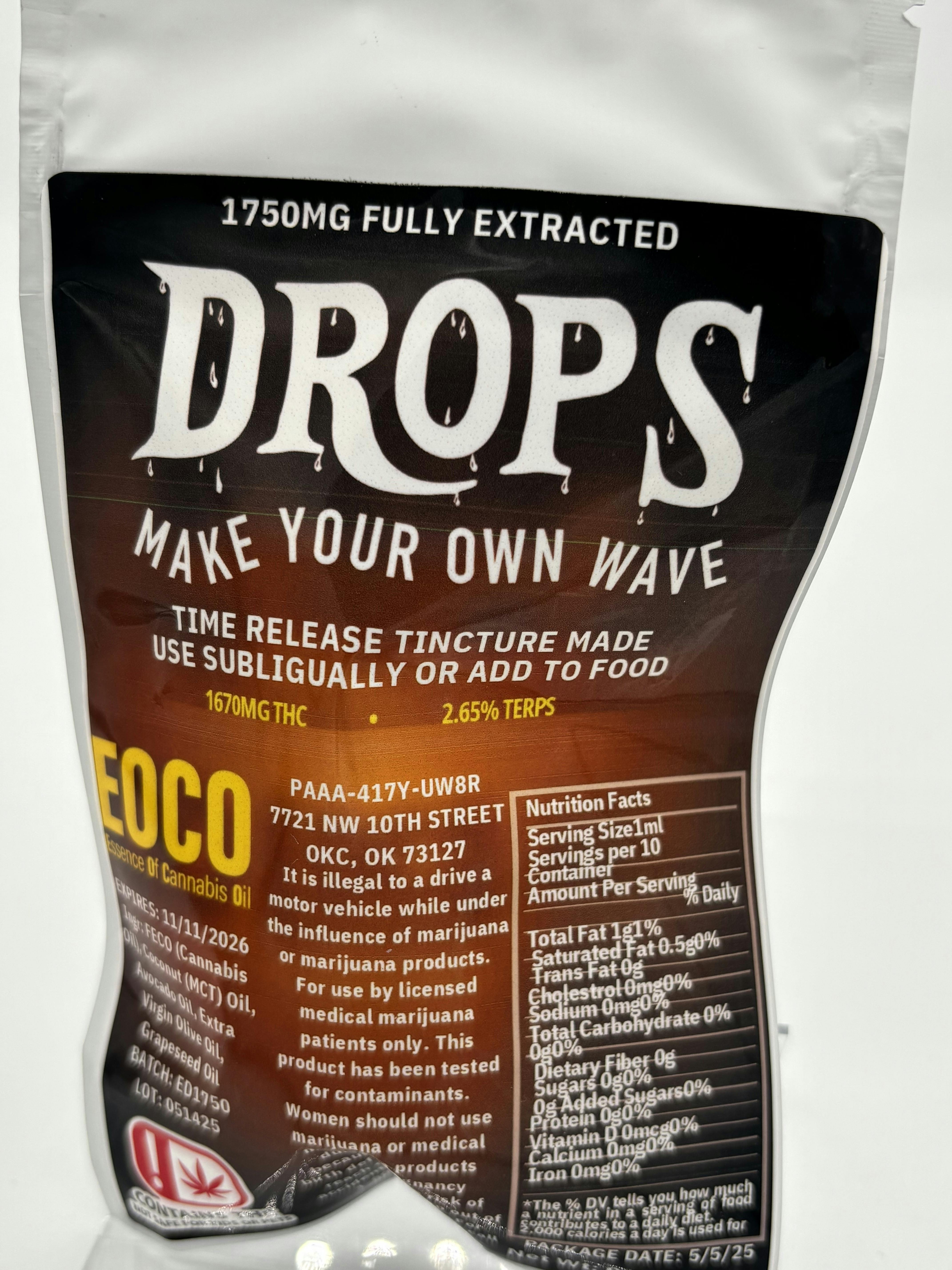 EOCO Tincture Drops - 1750mg