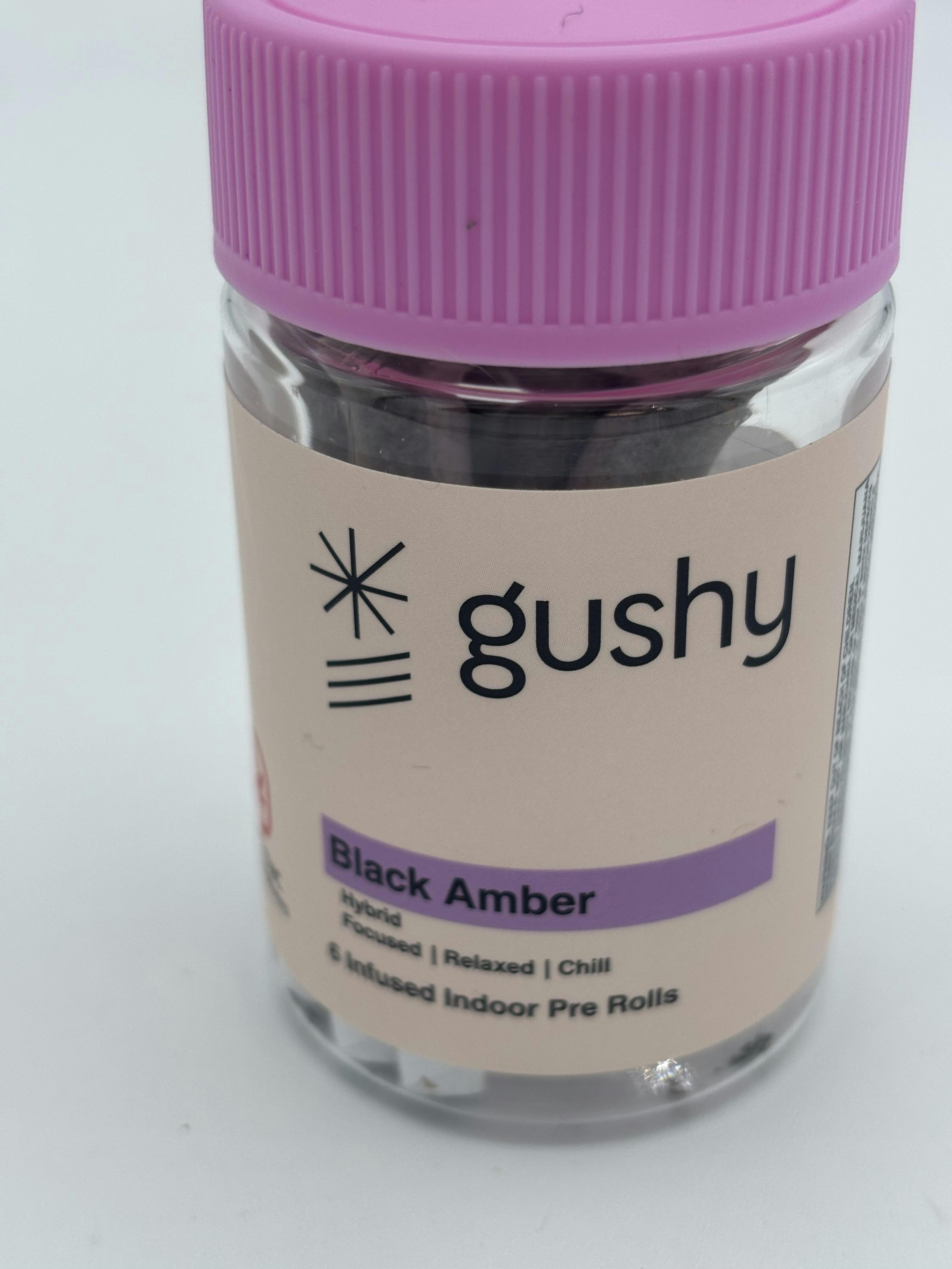 Black Amber - Infused Preroll - .75g 6 pack 4.5g