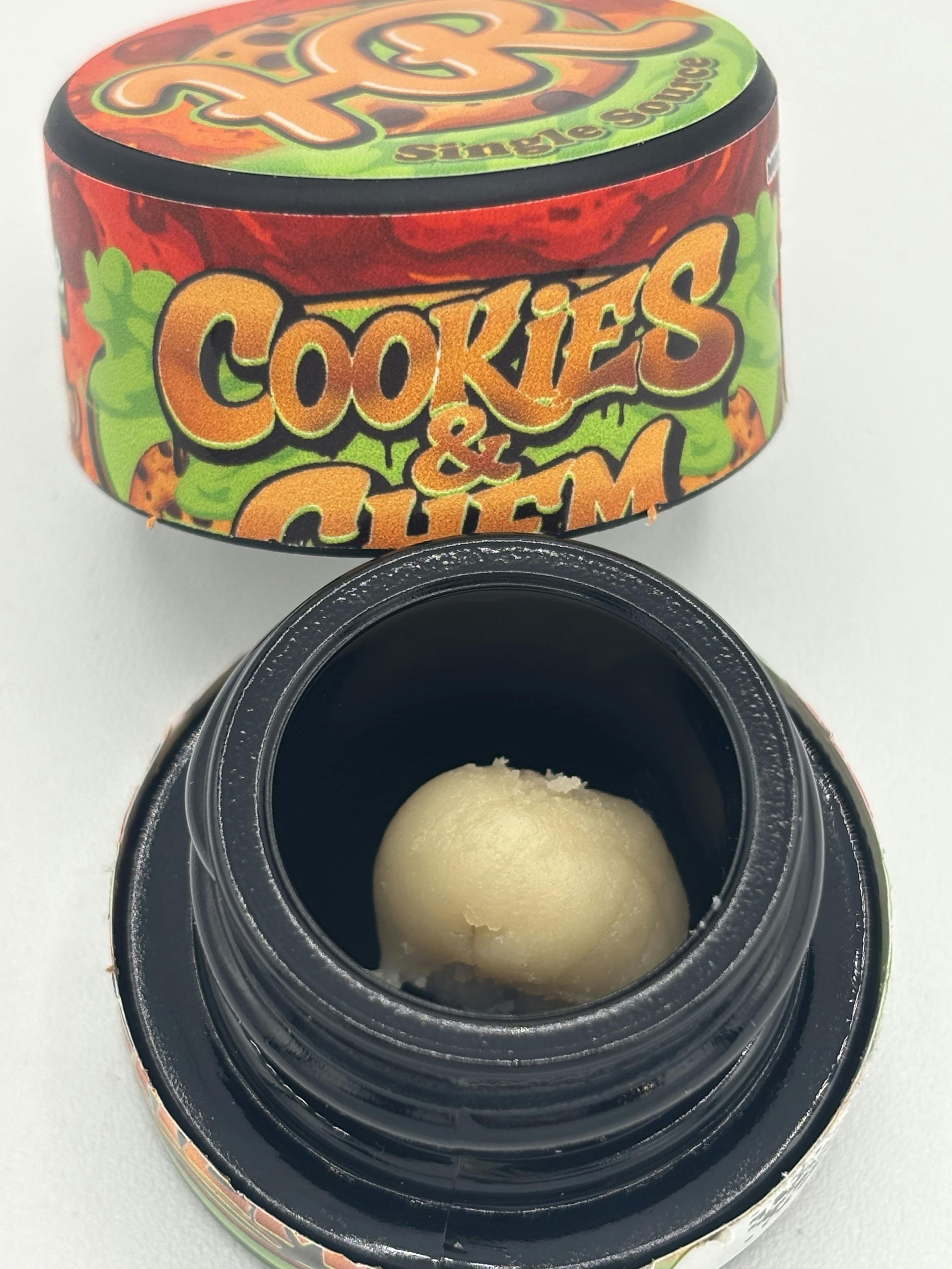 Cookies N Chem Solventless Live Rosin 1g