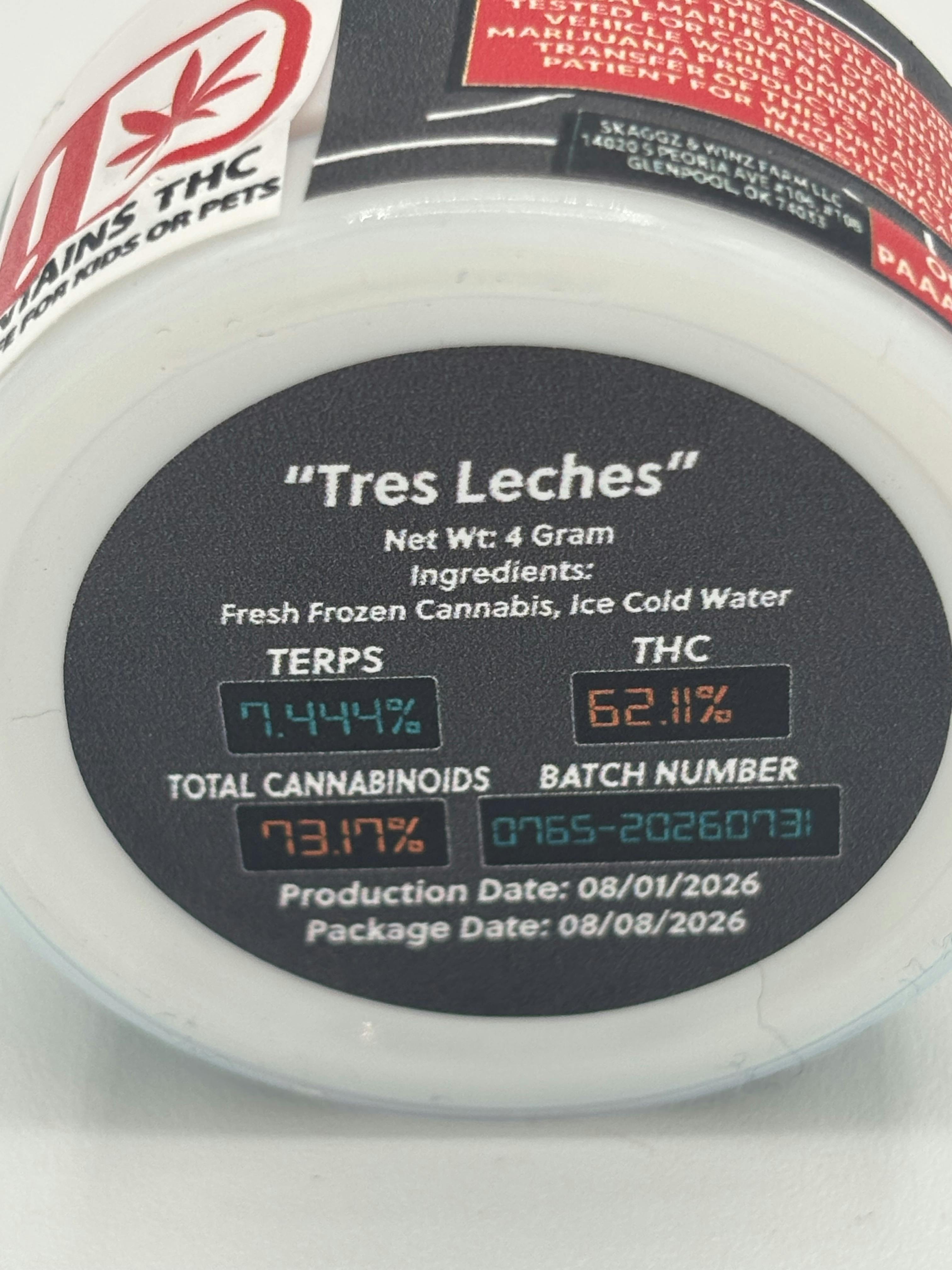 Basketz 4G Rosin - Tres Leches - 4g