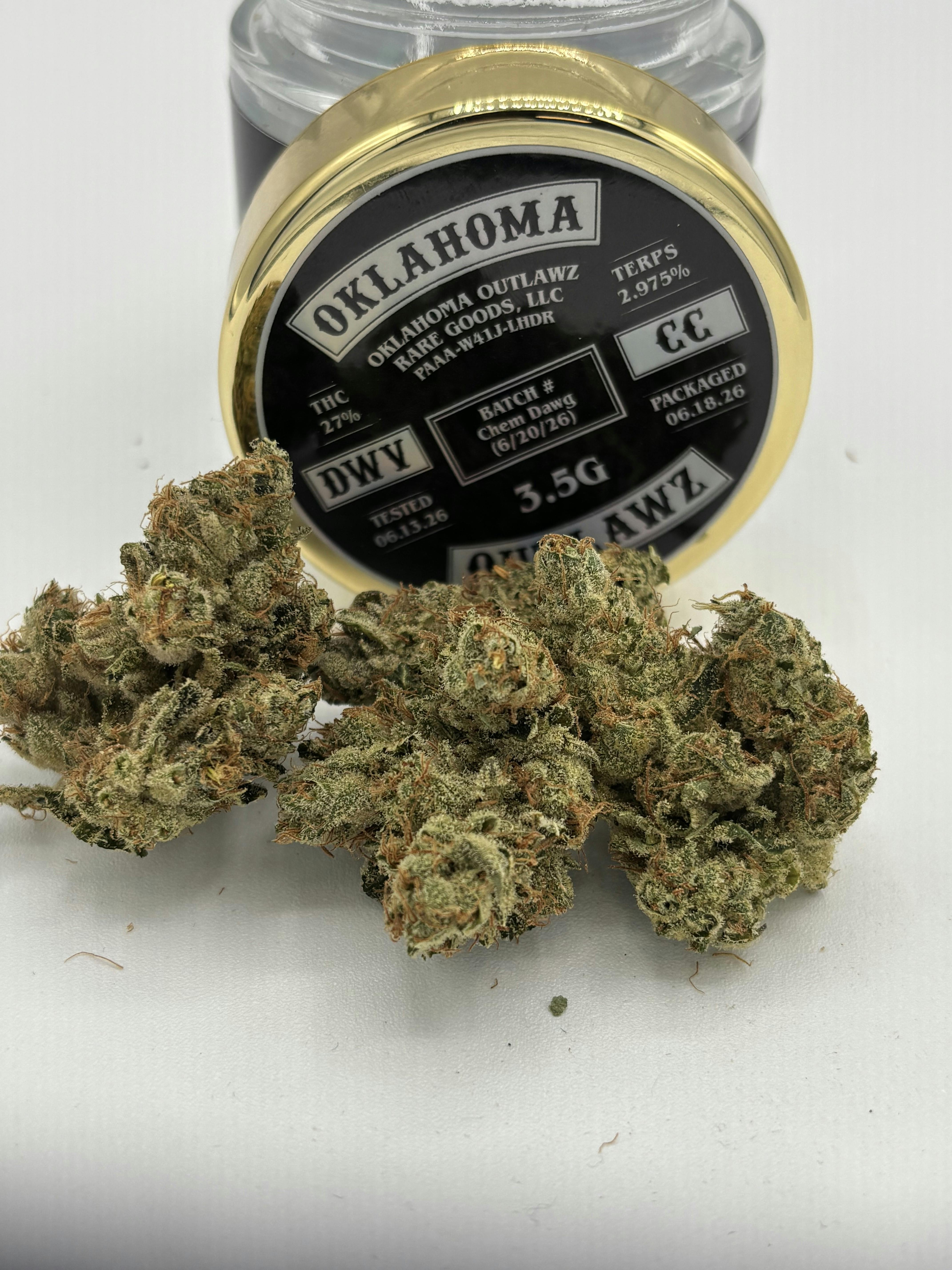 Chem D. 3.5g - Oklahoma Outlawz
