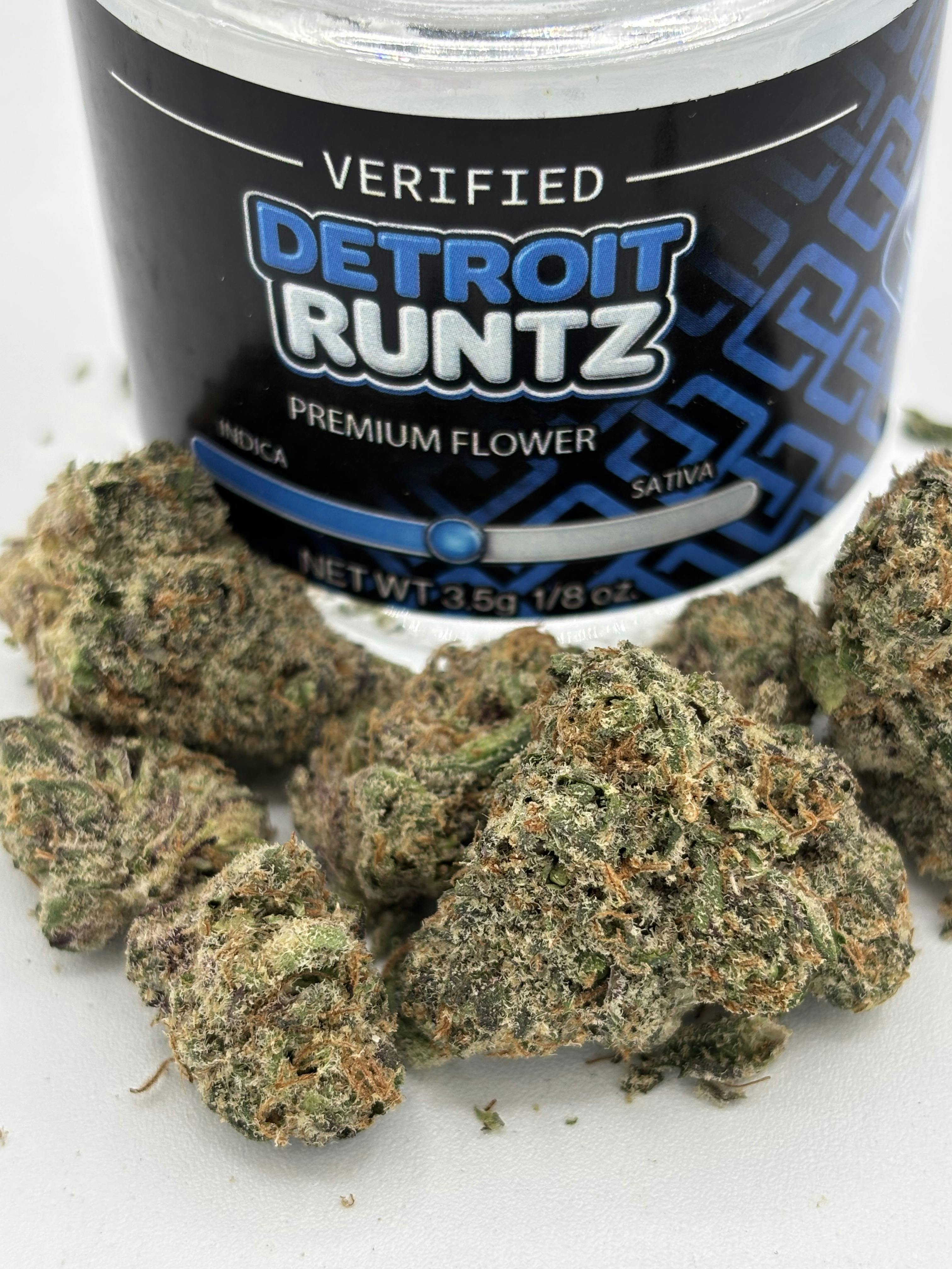 PrePack 1/8 - detroit runtz - 3.5g