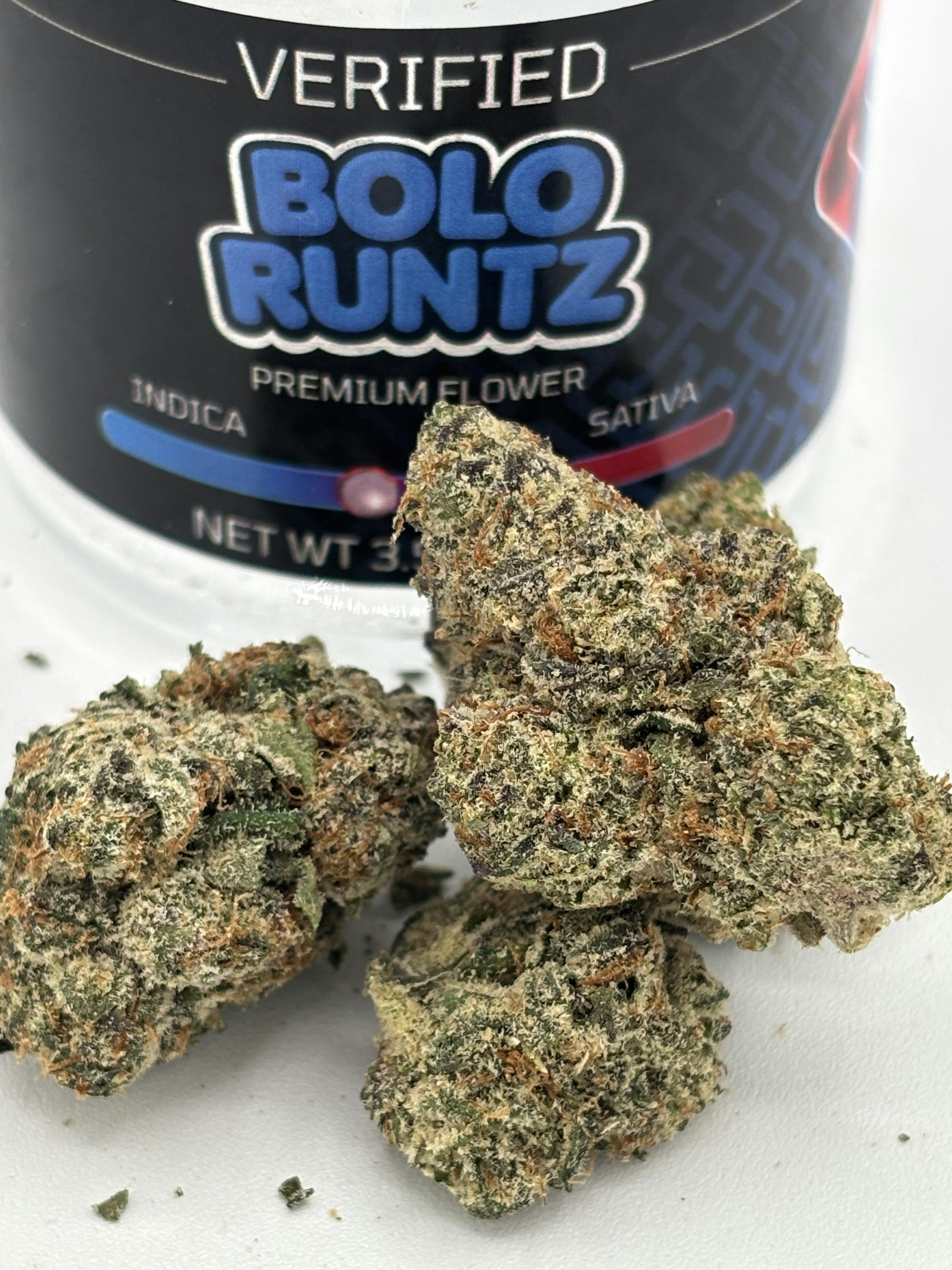 1/8 PrePack Jars - bolo runtz - 3.5g