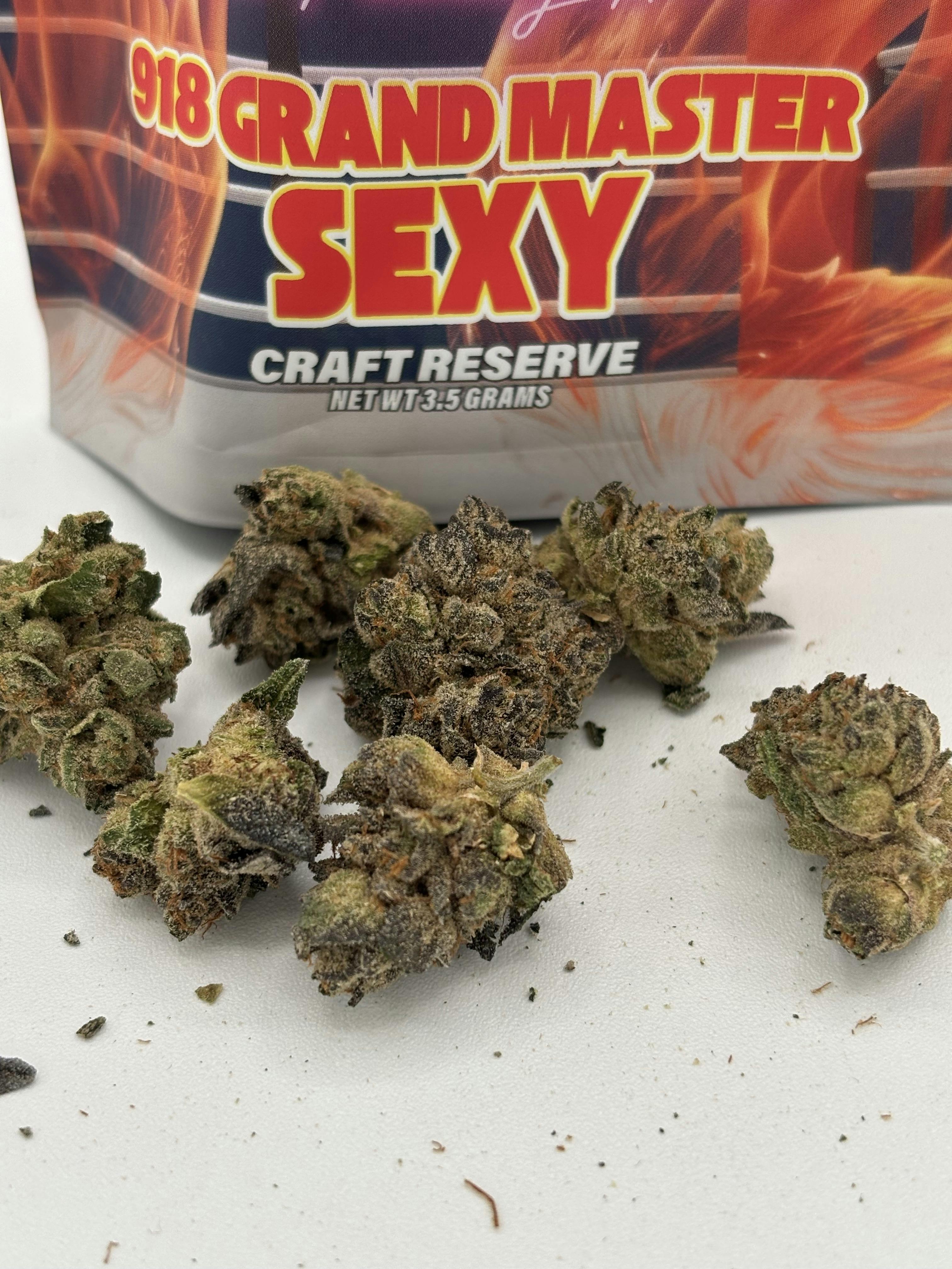 Pre - Packaged 1/8s - - 918 GRAND MASTER SEXY - 3.5g