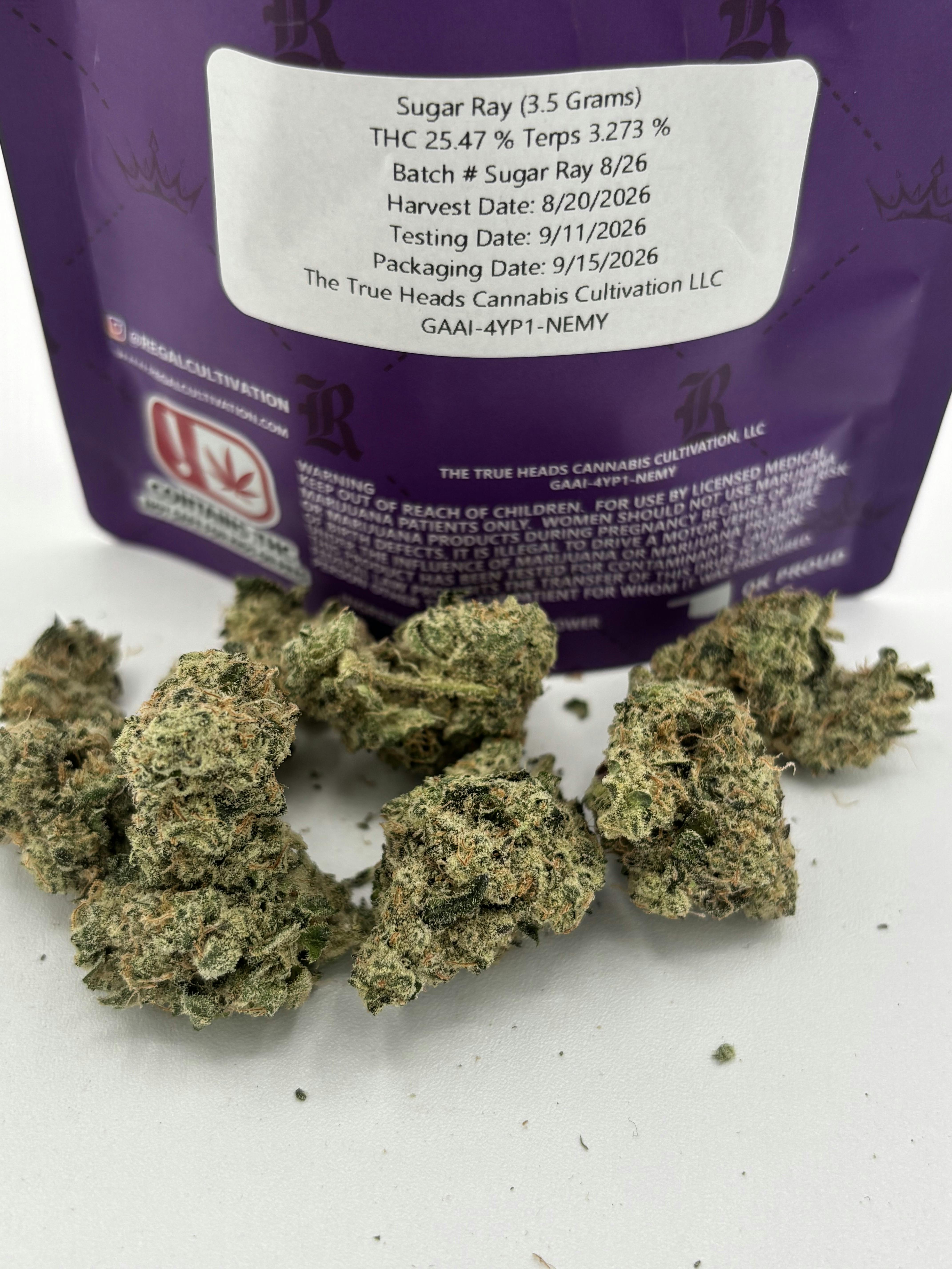 Sugar Ray 3.5 grams