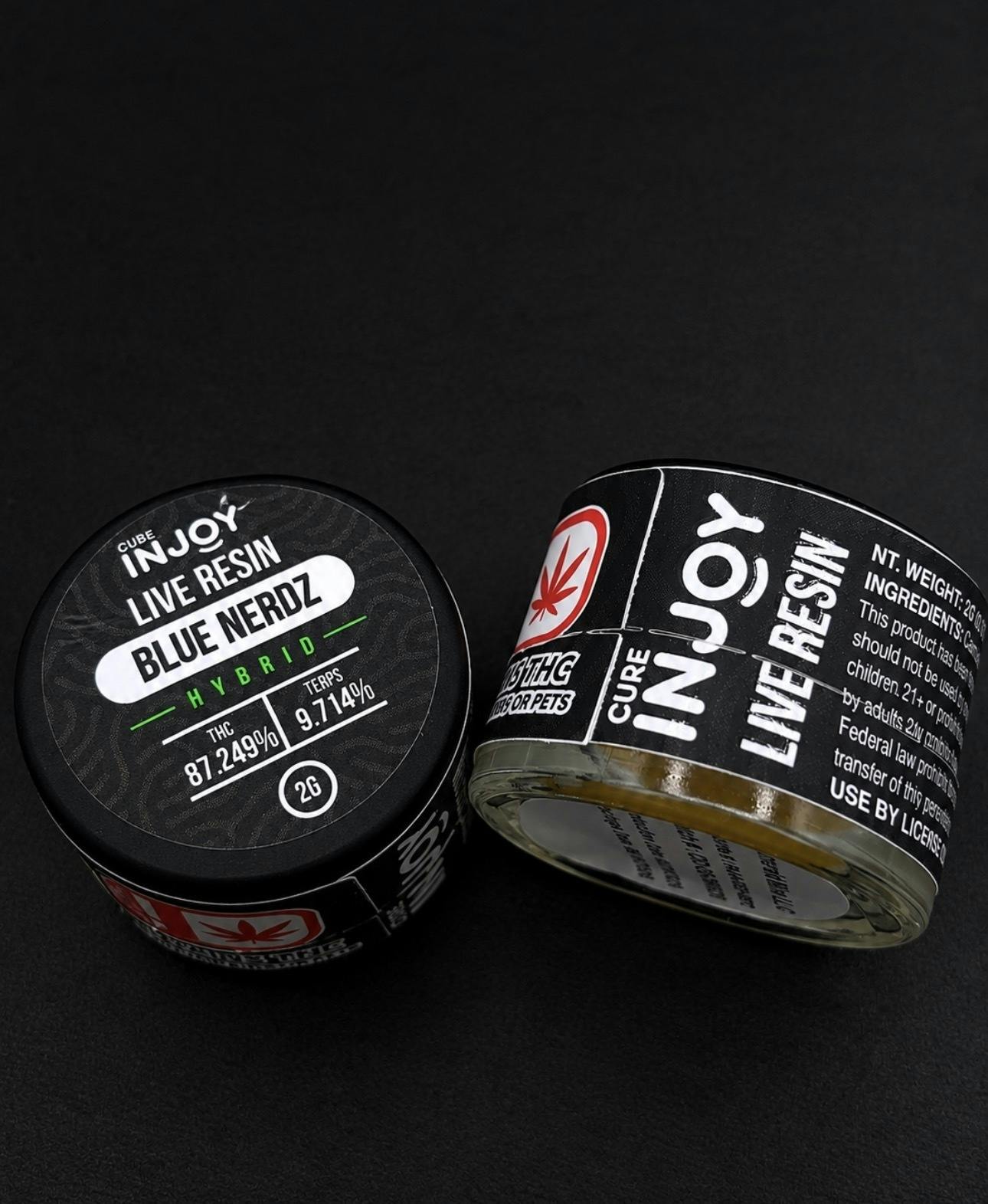 Cure Injoy - Live Resin - 2G - Blue Nerdz