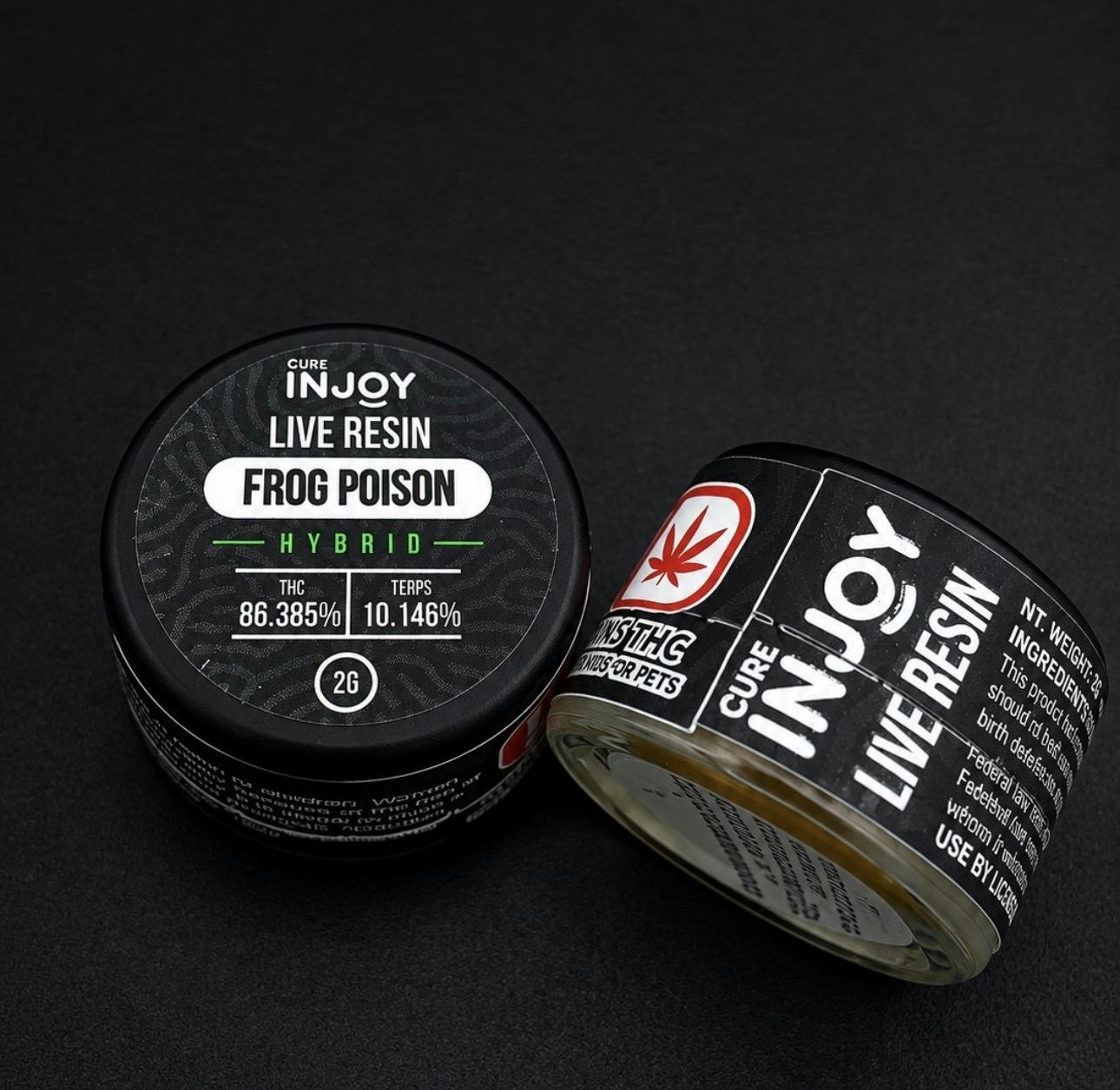 Cure Injoy - Live Resin - 2G - Frog Poison